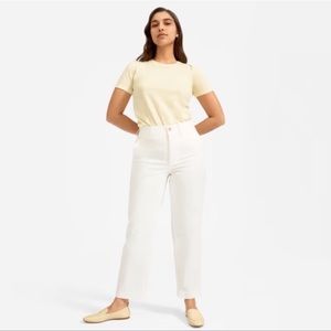 Everlane high rise cropped chino pants